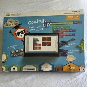 new CODING KIT Honeycomb Steam Education: Queen Kit Connect, Code, Play *SEALED*